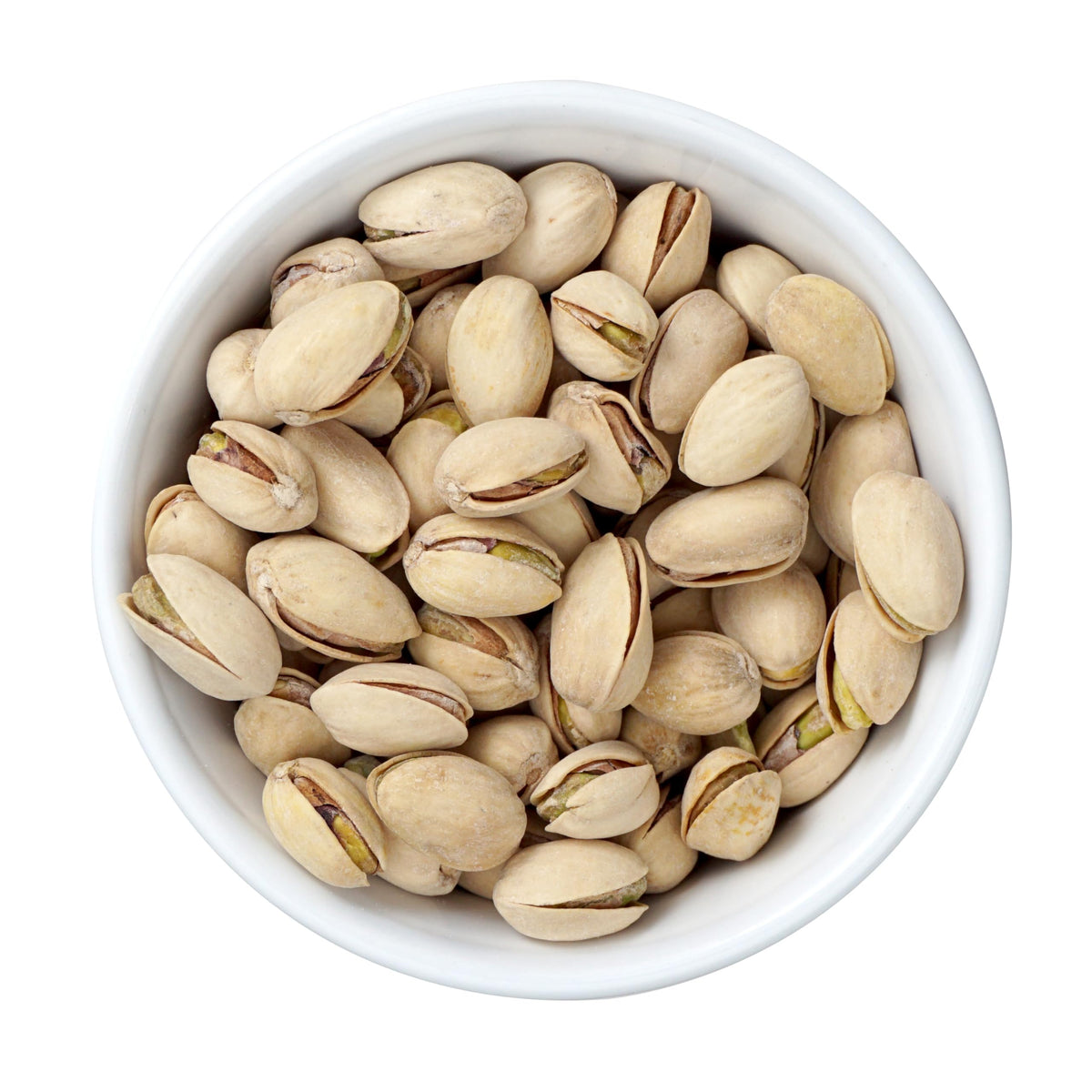 Hampton Distribution pistachios close-up reveal vibrant shells and golden roasted tones