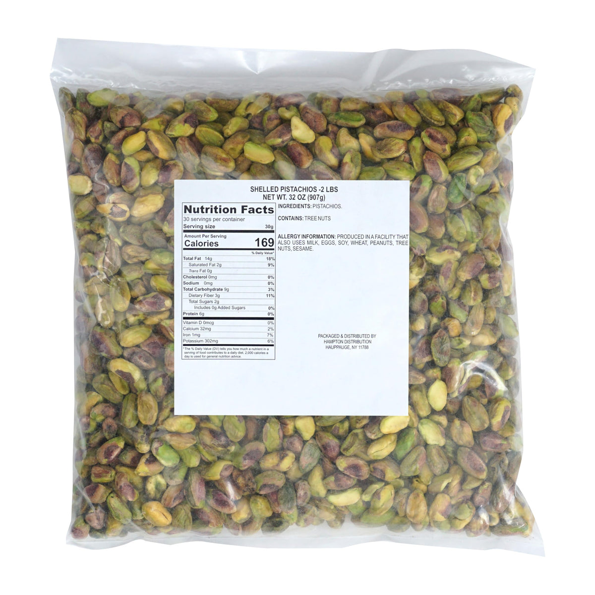 Hampton pistachios crisp kernels—perfect crunch for salads.