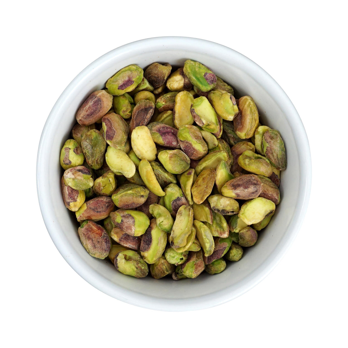 Hampton Distribution pistachio topping on a salad, adding nutty flavor.