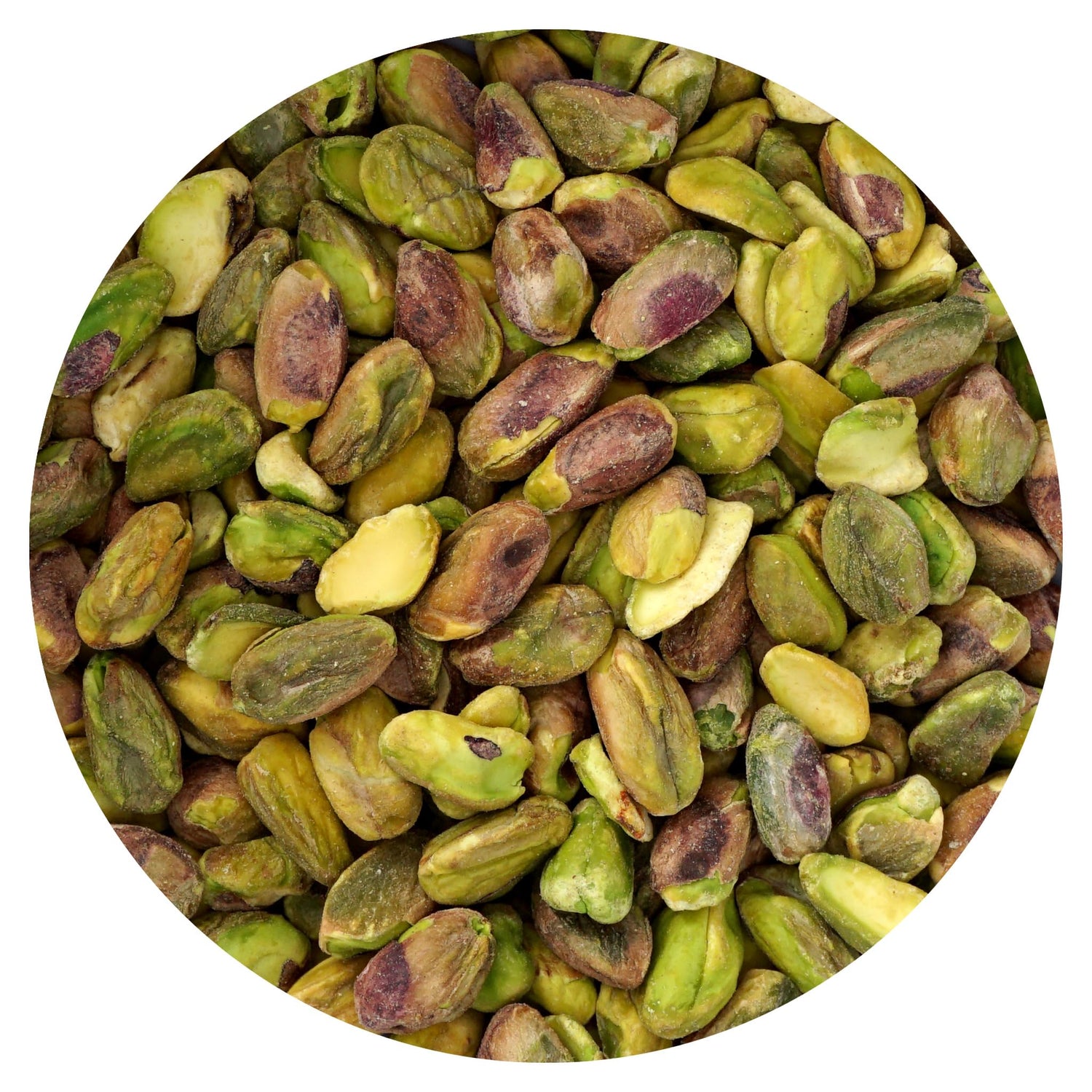 Hampton Distribution pistachios shelled raw unsalted—protein-packed snack on the go.
