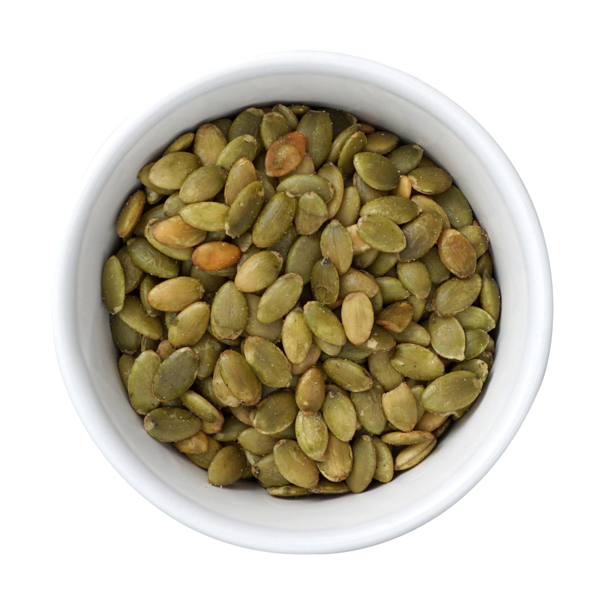 Hampton Distribution pumpkin seeds snack bowl, perfect for on-the-go snacking and sharing.