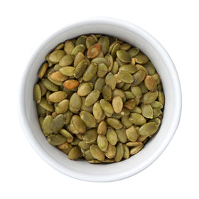 Hampton Distribution pumpkin seeds snack bowl, perfect for on-the-go snacking and sharing.
