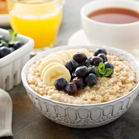 Hampton Distribution Oats served in a bowl highlight wholesome breakfast option and comfort.