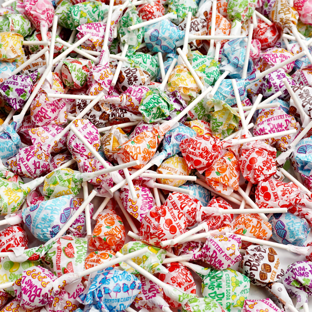 Assorted wrappers ready for grab-and-go snacking.