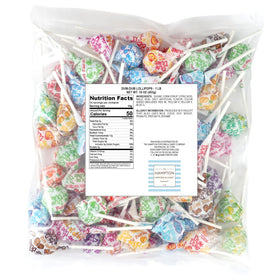 Assorted flavor collection of Dum Dums offers variety for celebrations and gifting.