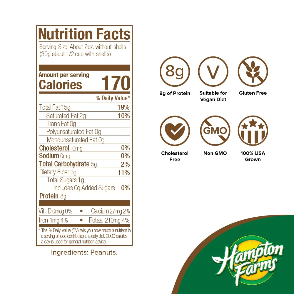Hampton Farms boiling-ready peanuts perfect for traditional Southern boil.