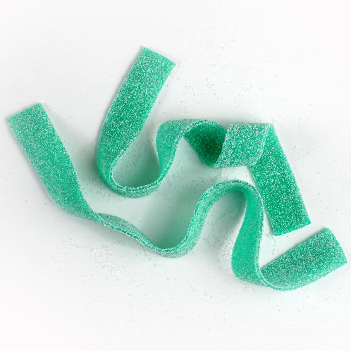 Sealed Hampton Green Apple Sour Belts bag preserves freshness between servings