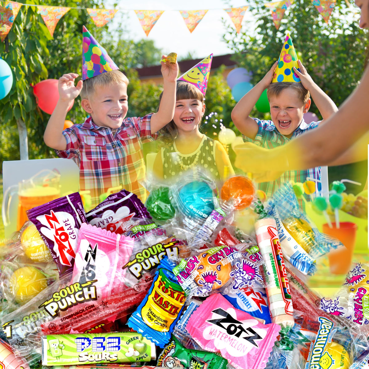 Hampton sour candies perfect for gift bags and holiday celebrations.