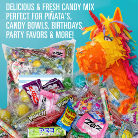Hampton individually wrapped sour candies for easy sharing on the go.
