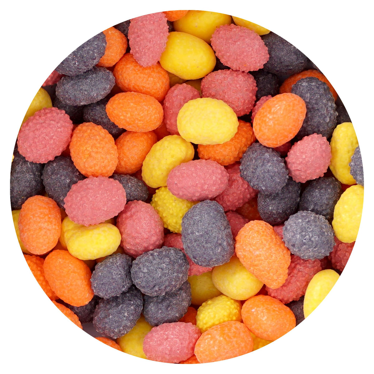The Hampton Popcorn Company big chewy candy bulk bag packaging ready for sharing.