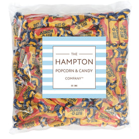 Individually wrapped BitOHoney candies by Hampton Popcorn, ideal for easy gifting.