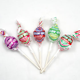 Charms Blow Pops bubble gum center offers a chewy surprise
