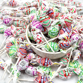 The Hampton Popcorn Company assorted fruit flavors lollipops bring colorful variety