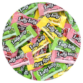 The Hampton Popcorn Company Laffy Taffy 2lb bulk bag ready for sharing.