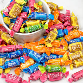 Fruit Chews individually wrapped pieces ready for sharing