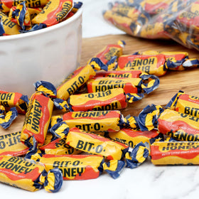 Gift-ready Honey Candy package from The Hampton Popcorn Company, ideal for gifting.