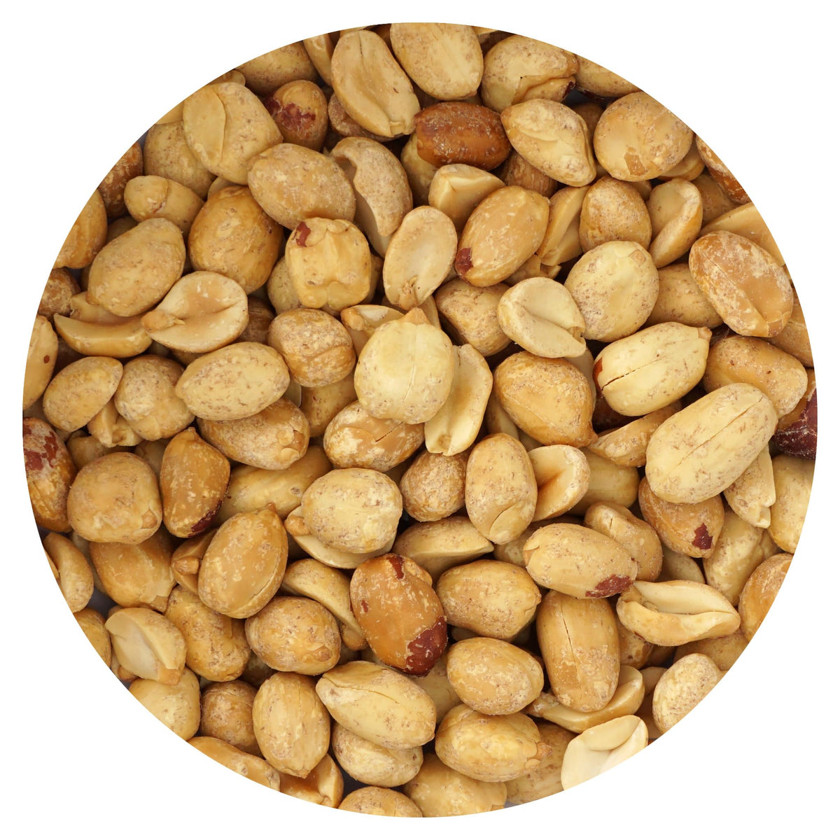Hampton roasted unsalted peanuts 2lb bag for on the go