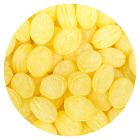Hampton Claeys Sanded Lemon Drops bulk bag shown for sharing at events