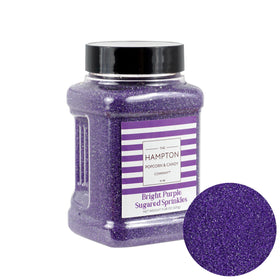 The Hampton Candy Company sanding sugar for baking adds festive texture and color.