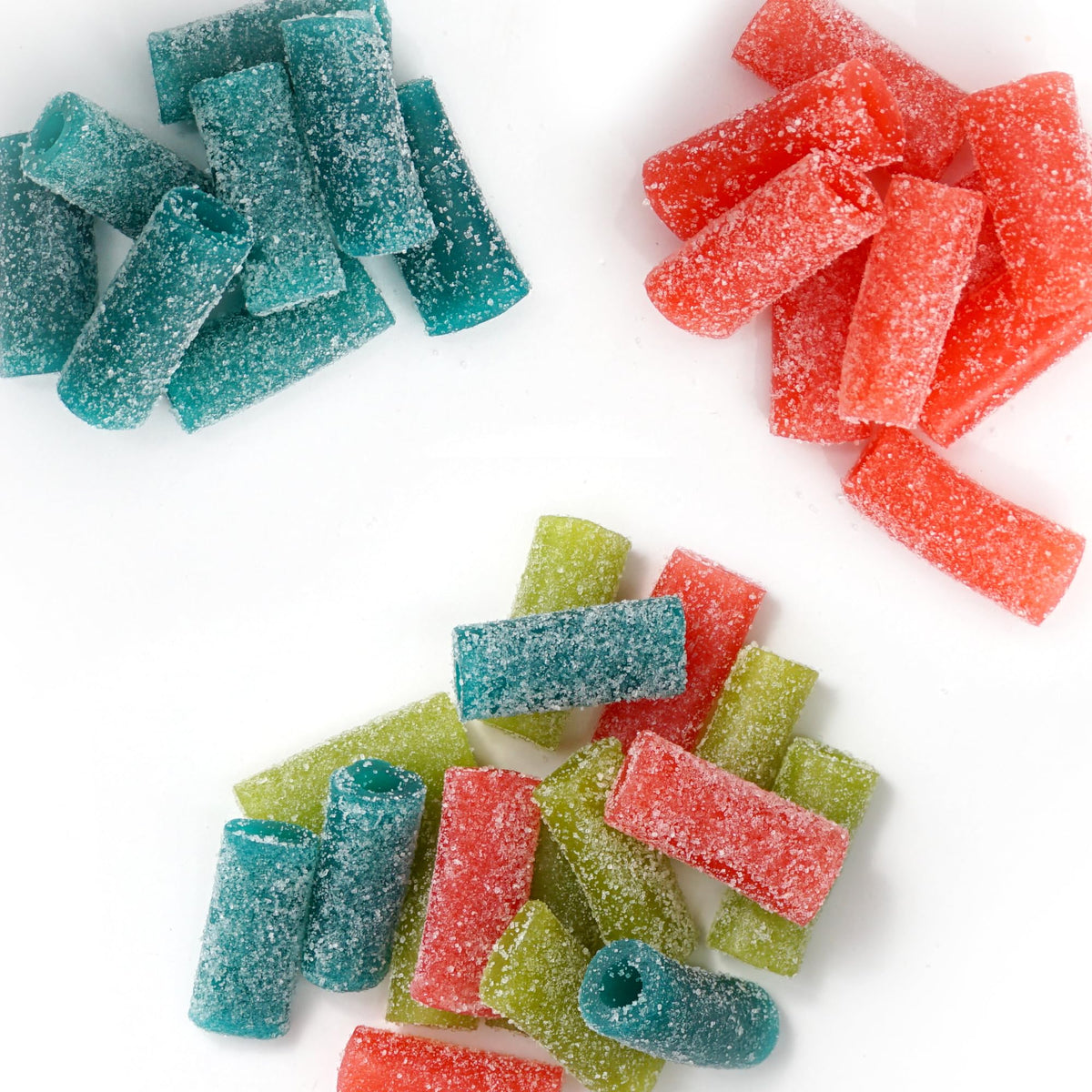 Three-bag display of The Hampton Sour Punch Bites for celebrations and sharing.