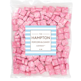 The Hampton Candy Company Starburst All Pink candies—close-up, ideal for sharing at gatherings.