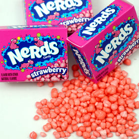Hampton strawberry pink candy enhances dessert tables and snack time.