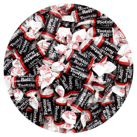 The Hampton Popcorn Company Tootsie Roll Midgees bag, ideal for party favors.