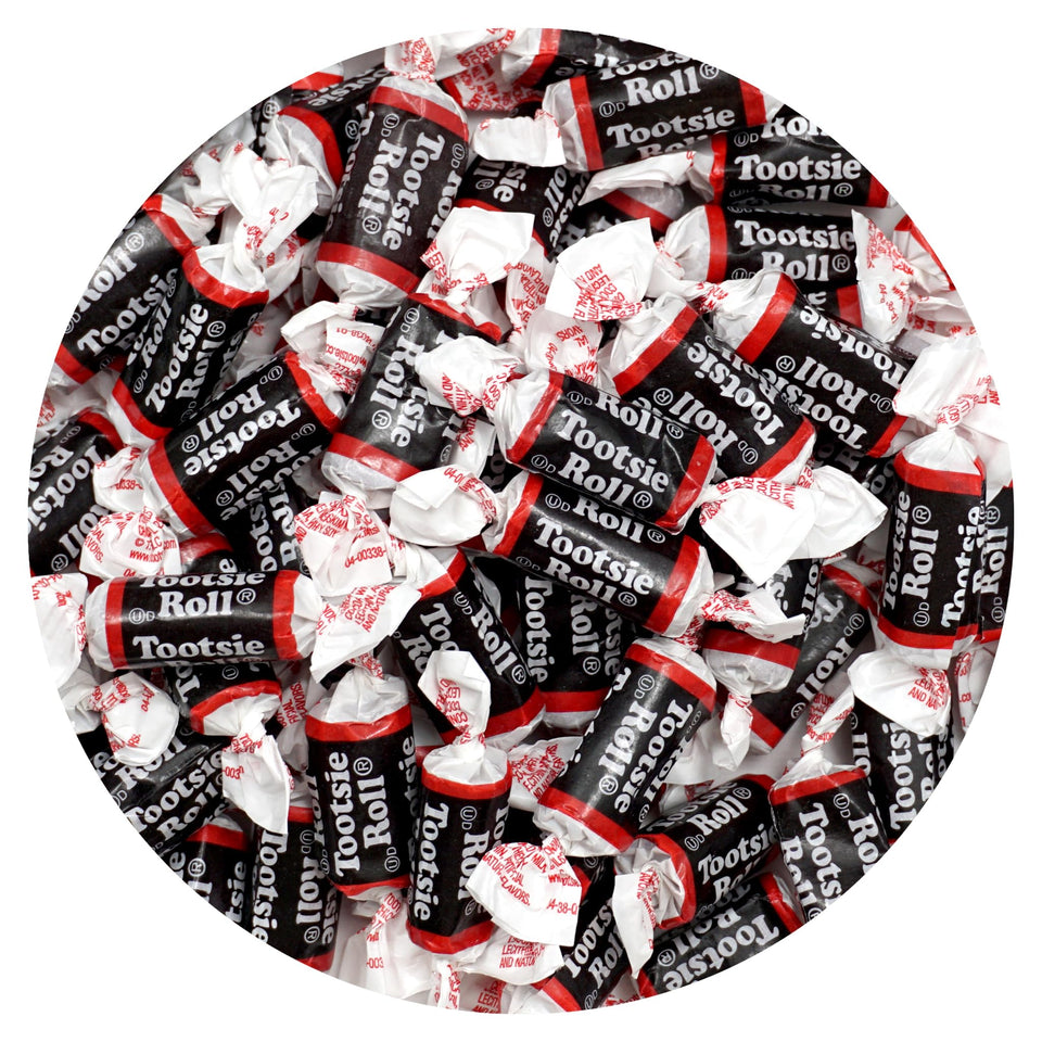 The Hampton Popcorn Company Tootsie Roll Midgees bag, ideal for party favors.