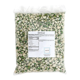 Hampton Wasabi Peas close-up—spicy coating adds zing to every bite