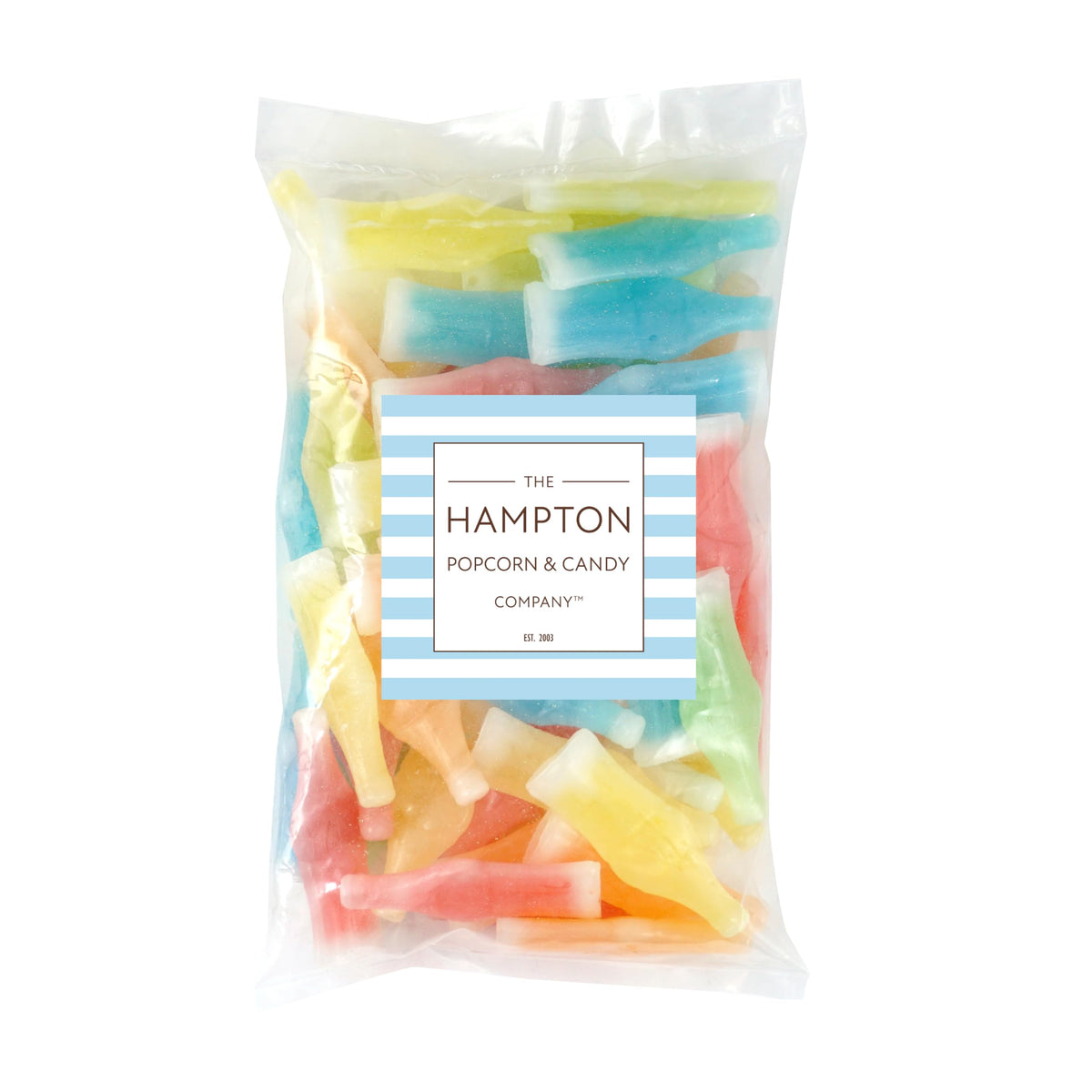 Hampton Wax Bottle Candy nostalgic retro packaging that evokes memories.