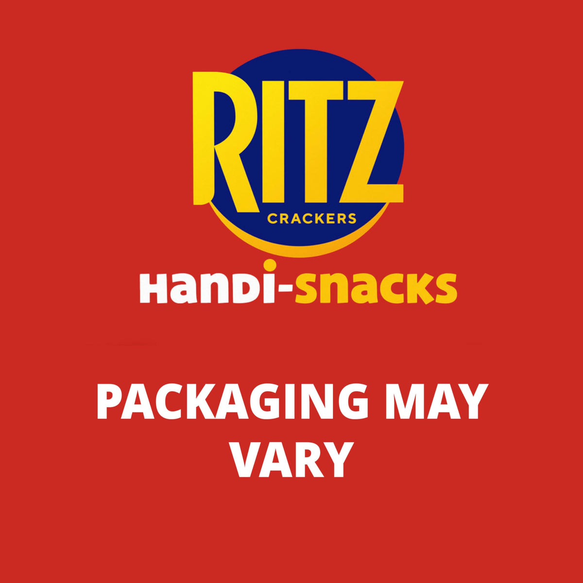 Close-up of Handi-Snacks RITZ crackers and creamy cheese dip.