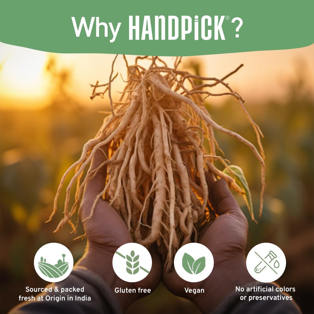 HANDPICK Ashwagandha tea infuses in 3-4 minutes.
