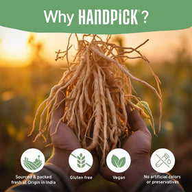 HANDPICK Ashwagandha tea infuses in 3-4 minutes.