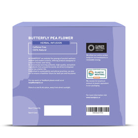 HANDPICK Butterfly Pea Tea premium dried flowers deliver pure flavor and visual appeal.