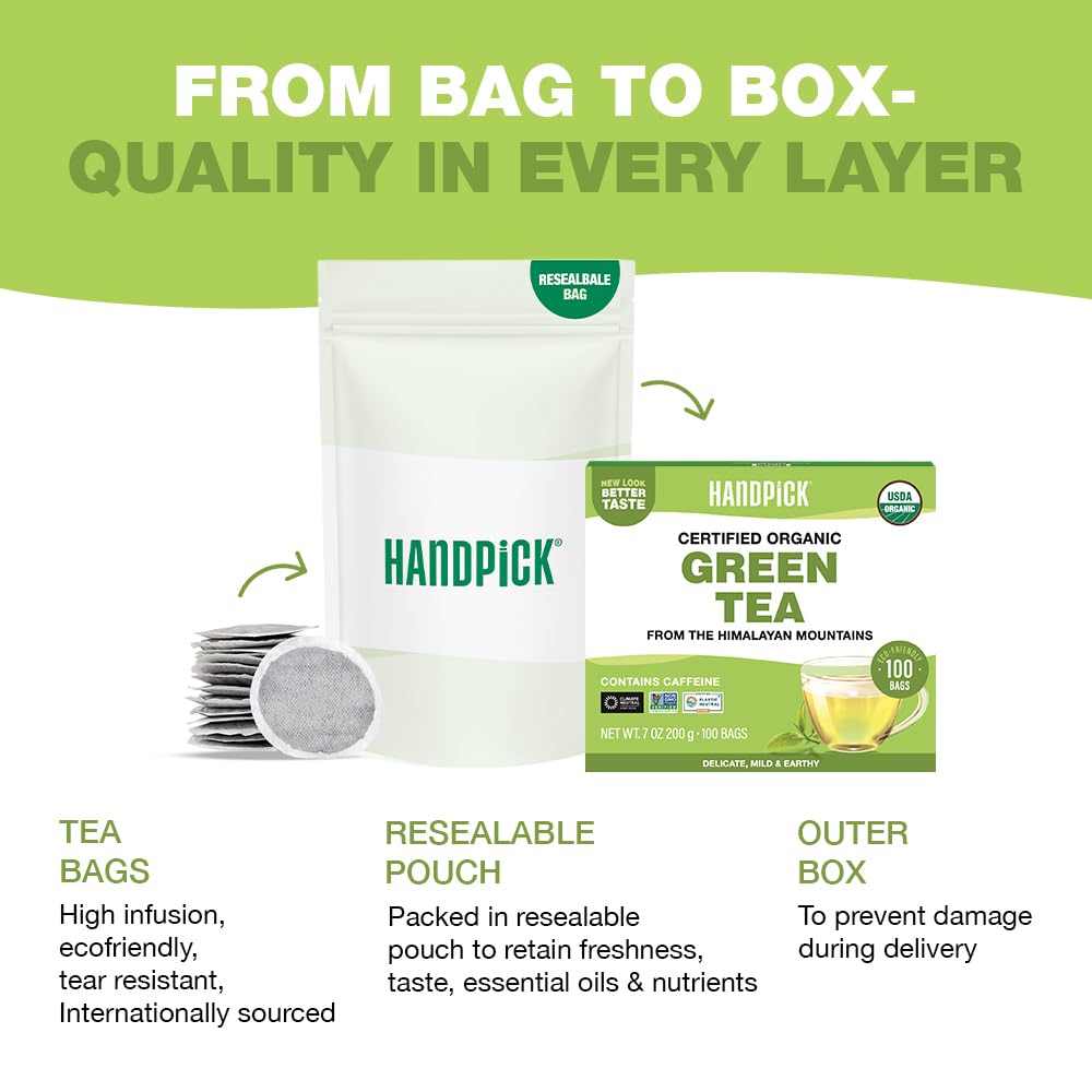 HandPICK Carbon-Neutral and Plastic-Neutral brand commitment.