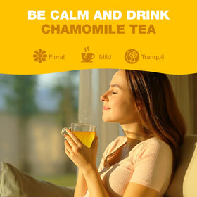 HANDPICK round-tea-bags design highlighting dye-free construction and pure ingredients