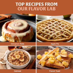 HANDPICK Cinnamon Powder product label includes allergen and origin info