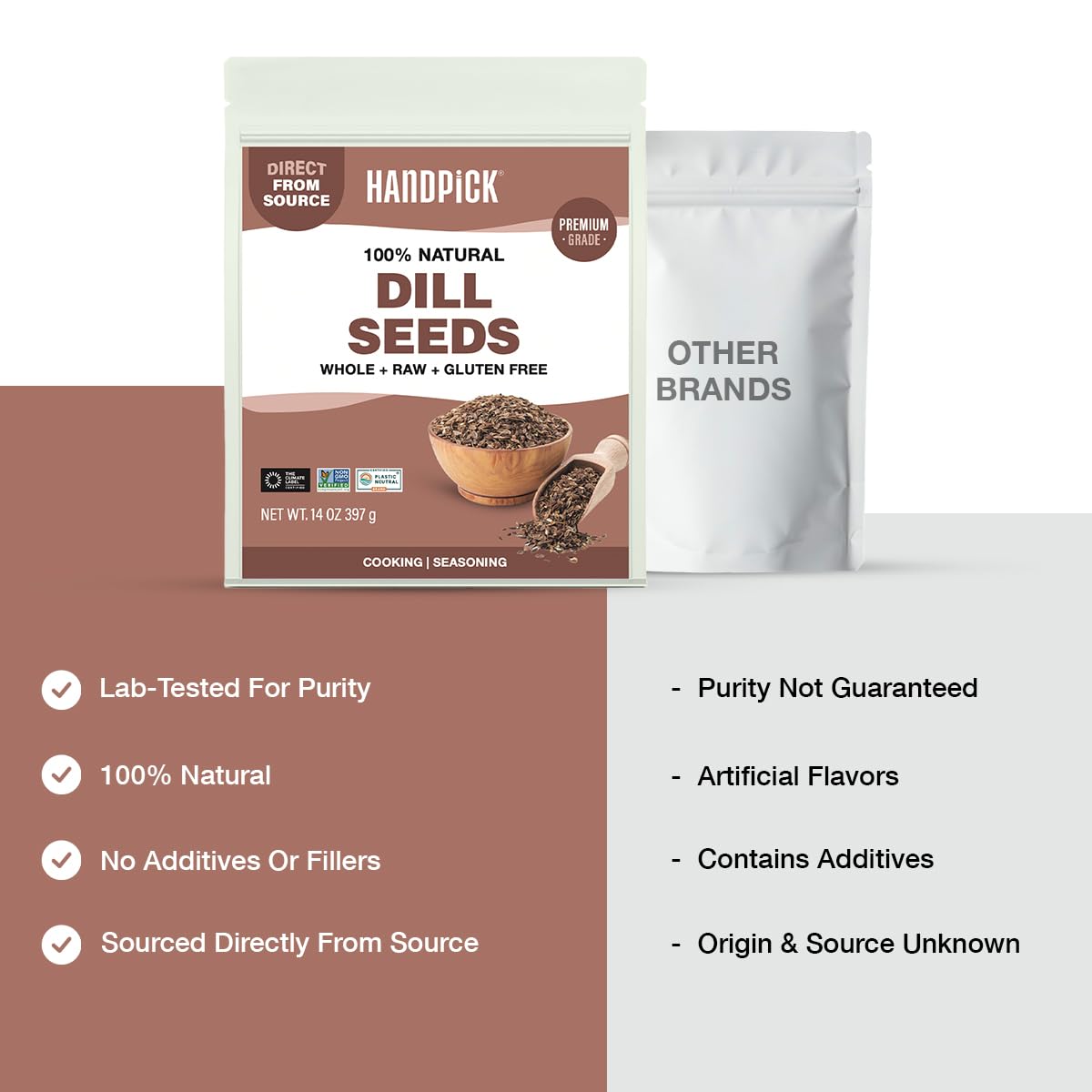 HandPICK Dill seeds kitchen-shelf within reach for quick flavor boosts.