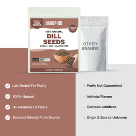HandPICK Dill seeds kitchen-shelf within reach for quick flavor boosts.