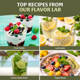 HANDPICK Indian-sourced basil seeds signal authentic flavor.