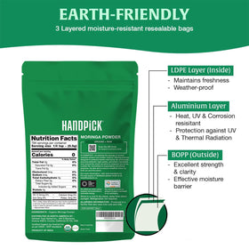 HANDPICK Moringa Powder tea cup suggests daily ritual and relaxation