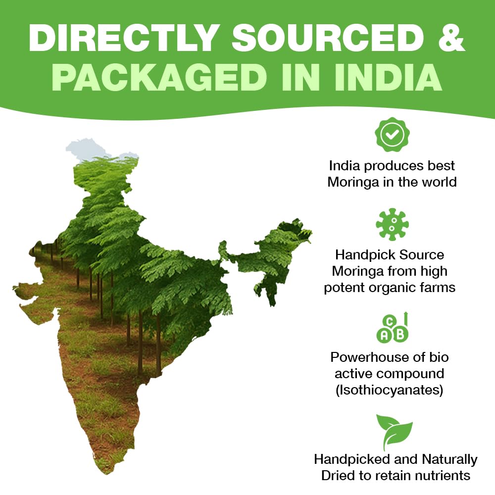 HANDPICK moringa tea farm in India underscoring authentic origin