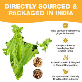 HANDPICK Turmeric Ginger visual of spices highlights earthy notes and vibrant color