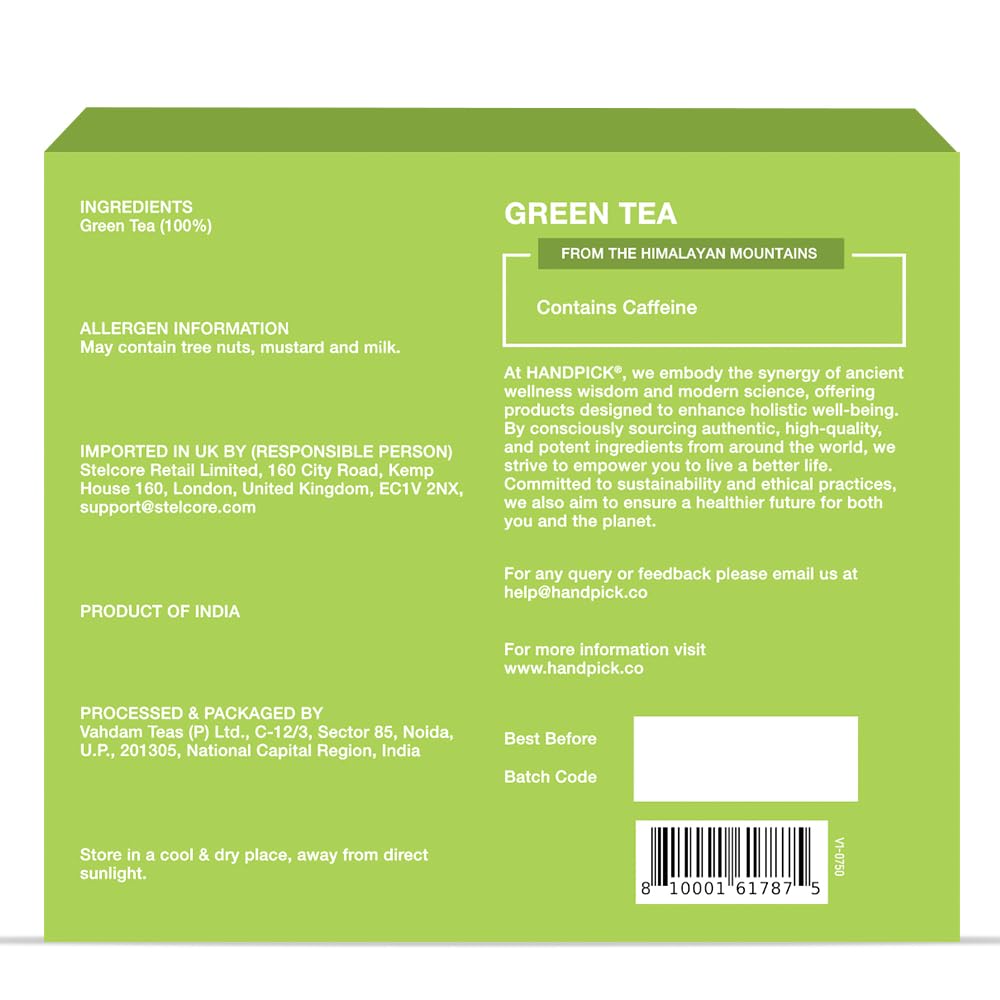 HandPICK USDA Organic certification signals trusted quality.