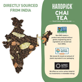 HANDPICK vacuum-sealed packaging preserves freshness and aroma.