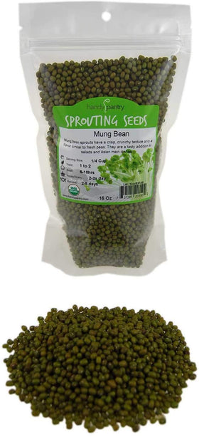Handy Pantry mung bean sprouting seeds for quick sprouts at home