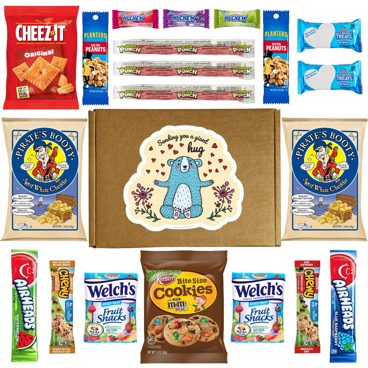 Hangry Kit care package in use, ideal for hospital visits or recovery support.