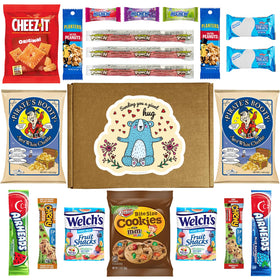 Hangry Kit care package in use, ideal for hospital visits or recovery support.