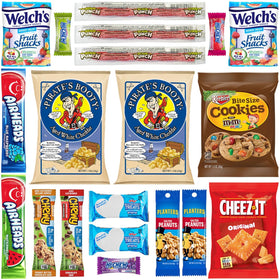 Hangry Kit crackers cookies snacks close-up showcasing crisp textures and bite-sized options