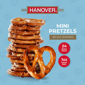 Hanover sea-salt pretzels snack time—Kosher and Non-GMO option